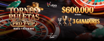 Ruleta de casino brillante con efectos de luces y premios