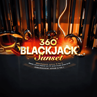 Blackjack 360 Sunset game icon